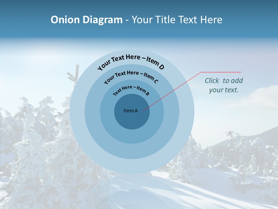 Park Freeze December PowerPoint Template