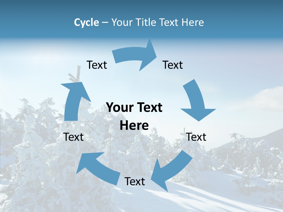Park Freeze December PowerPoint Template
