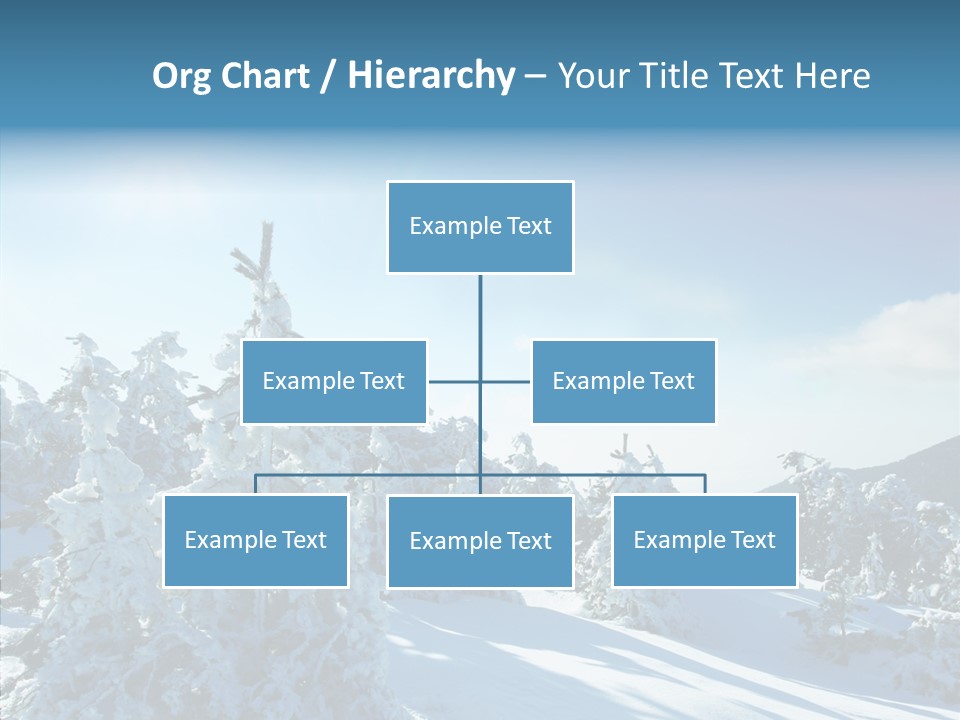 Park Freeze December PowerPoint Template