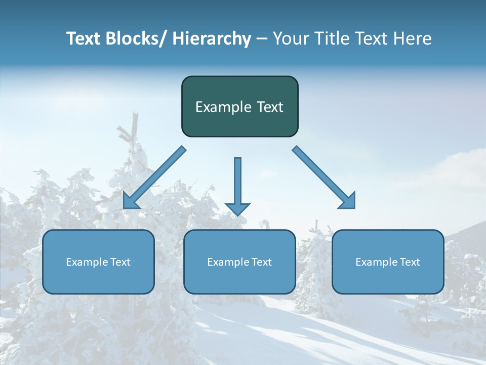 Park Freeze December PowerPoint Template