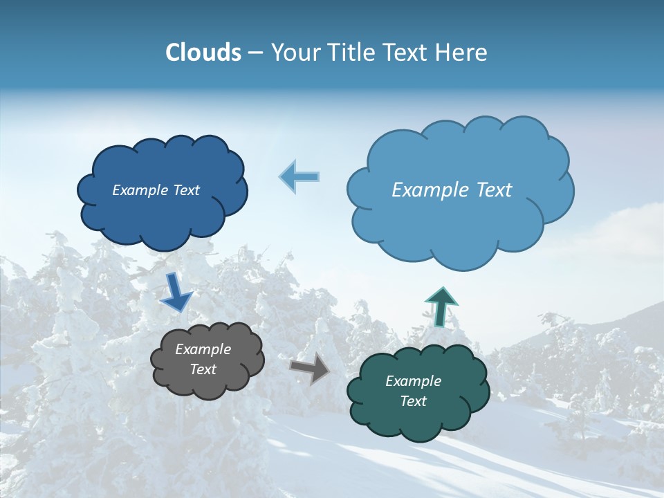 Park Freeze December PowerPoint Template