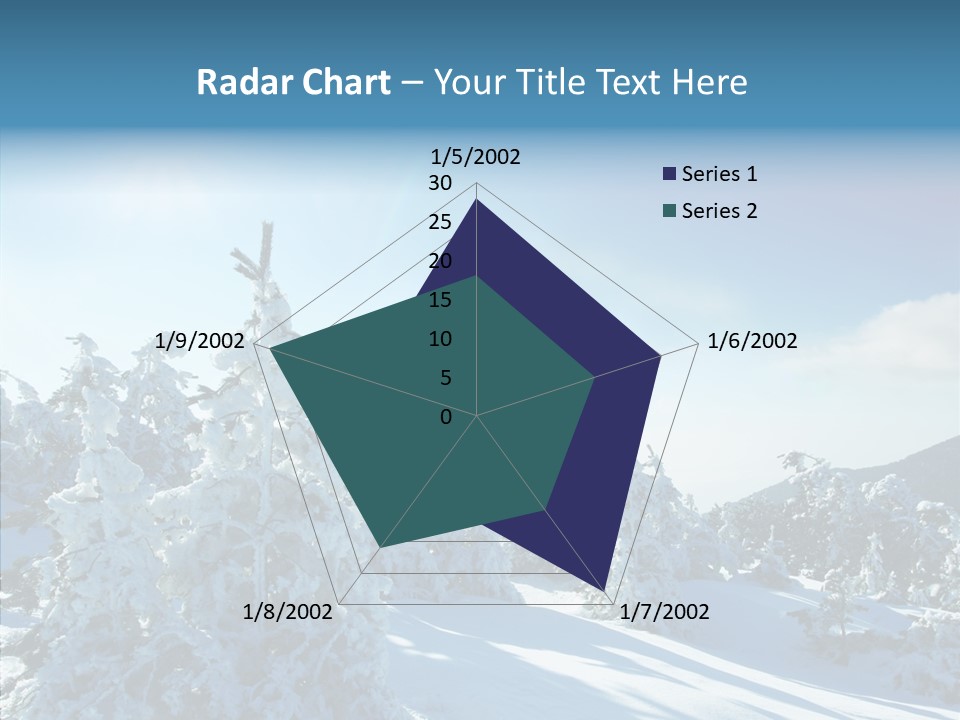 Park Freeze December PowerPoint Template