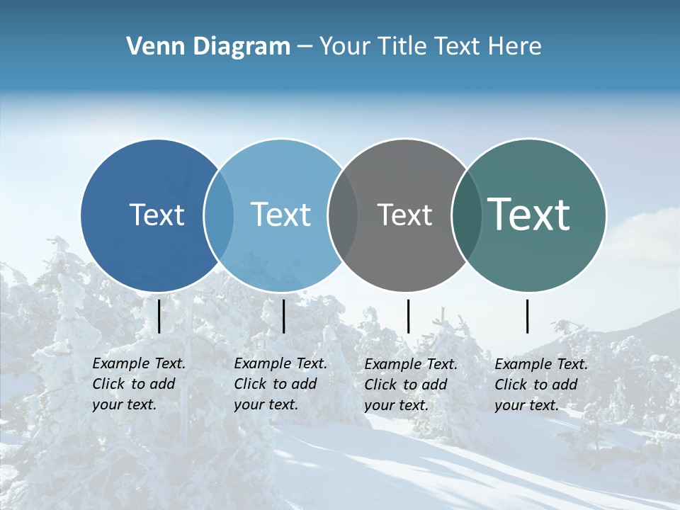 Park Freeze December PowerPoint Template
