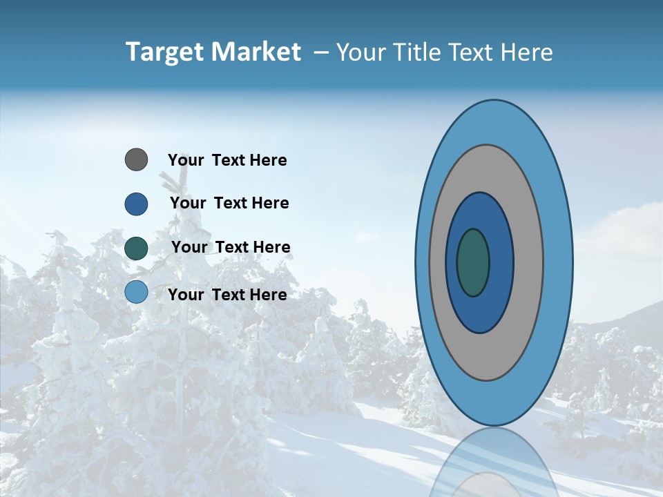 Park Freeze December PowerPoint Template