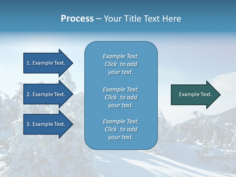 Park Freeze December PowerPoint Template