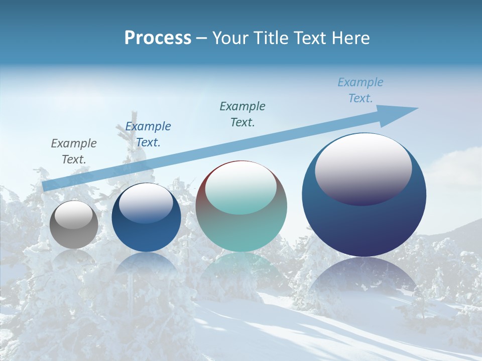 Park Freeze December PowerPoint Template