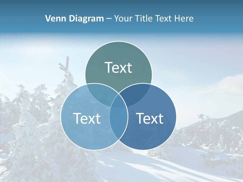 Park Freeze December PowerPoint Template