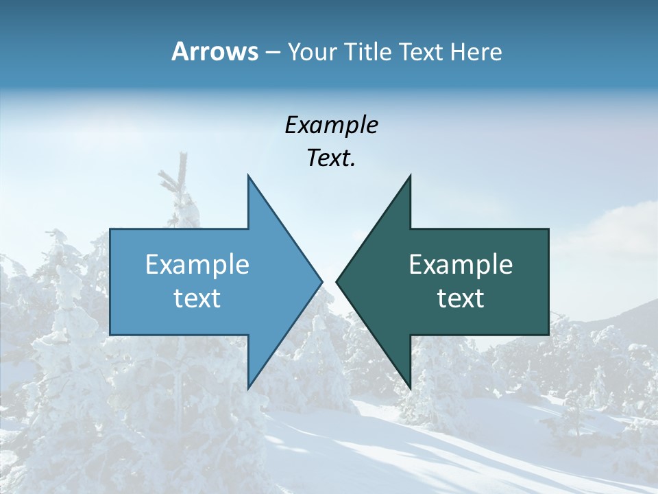 Park Freeze December PowerPoint Template