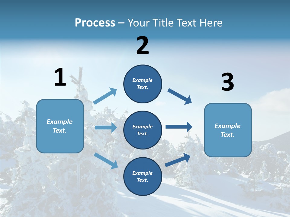 Park Freeze December PowerPoint Template