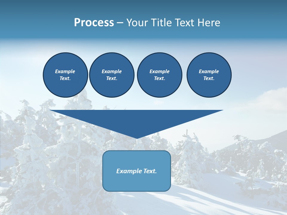 Park Freeze December PowerPoint Template