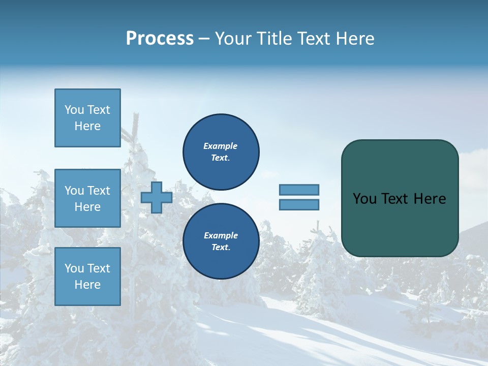 Park Freeze December PowerPoint Template
