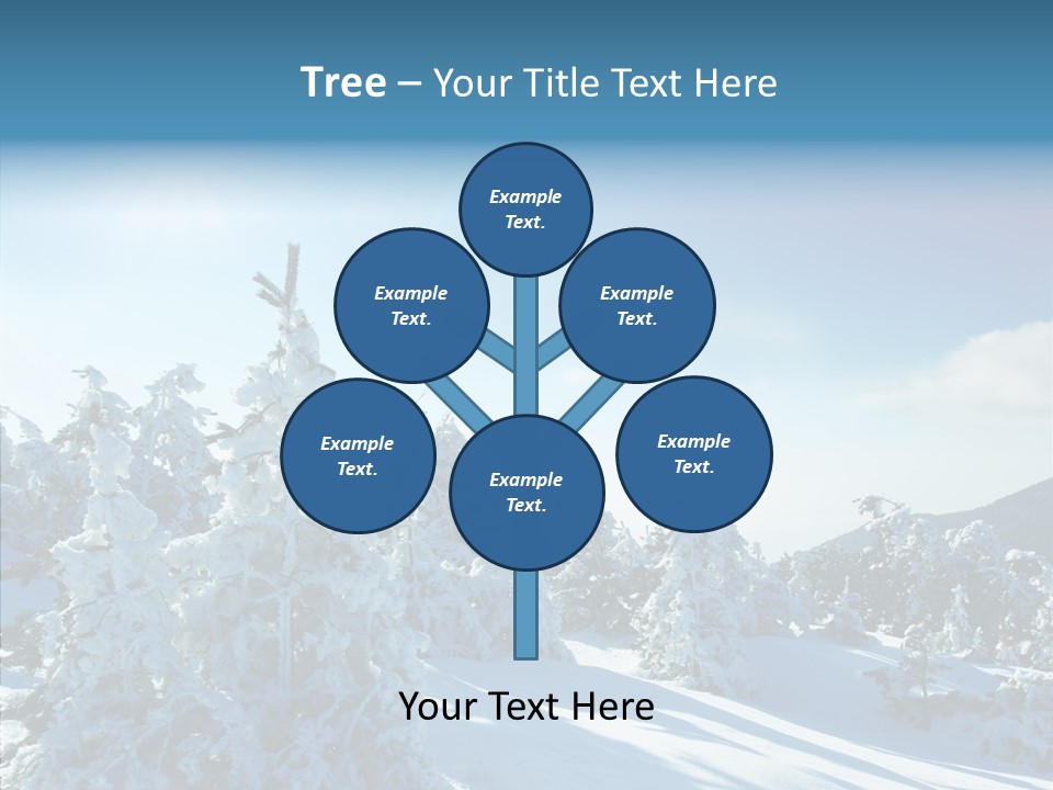 Park Freeze December PowerPoint Template