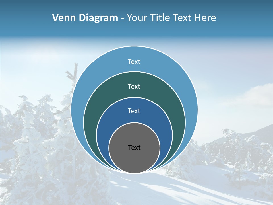 Park Freeze December PowerPoint Template
