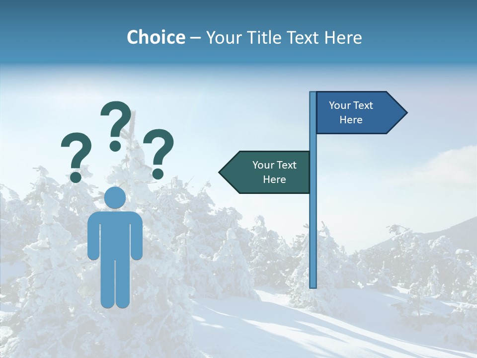 Park Freeze December PowerPoint Template