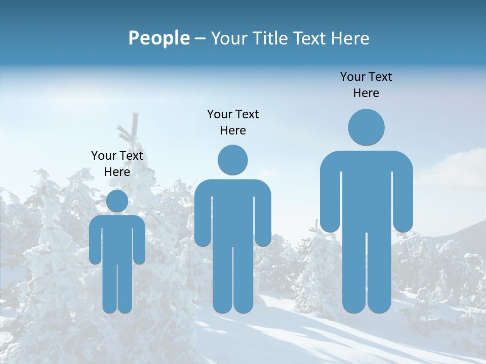 Park Freeze December PowerPoint Template