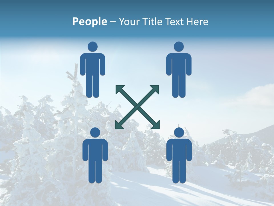 Park Freeze December PowerPoint Template