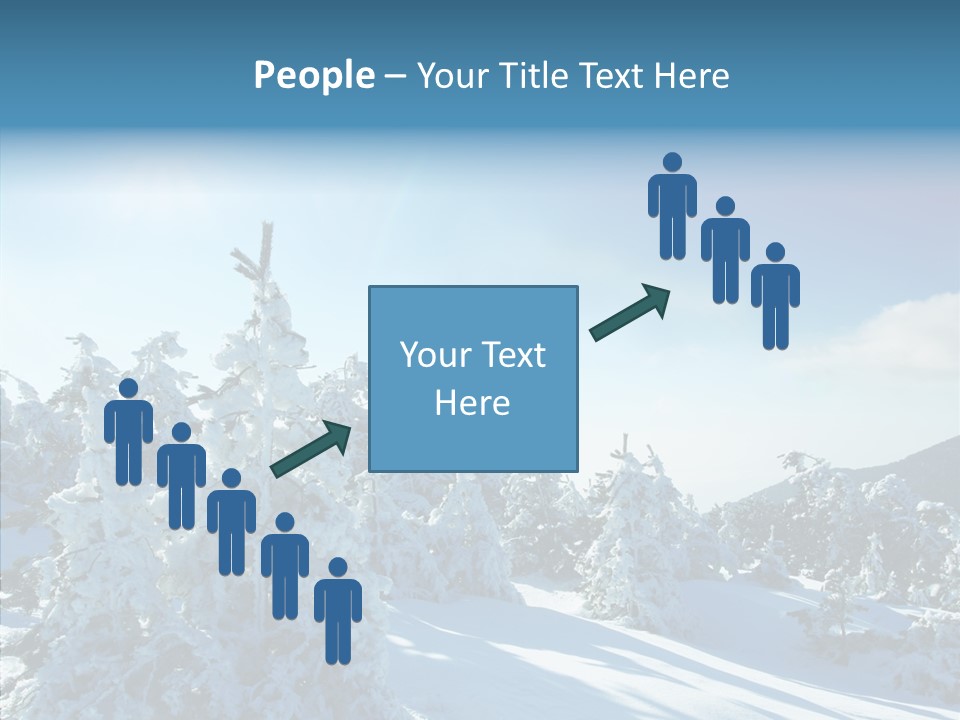 Park Freeze December PowerPoint Template