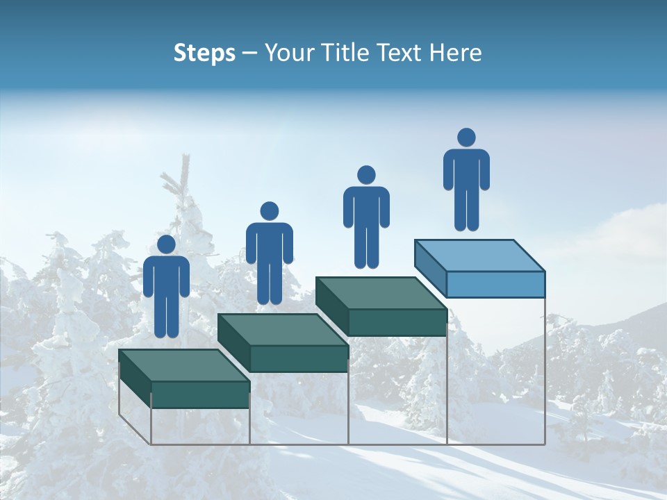 Park Freeze December PowerPoint Template