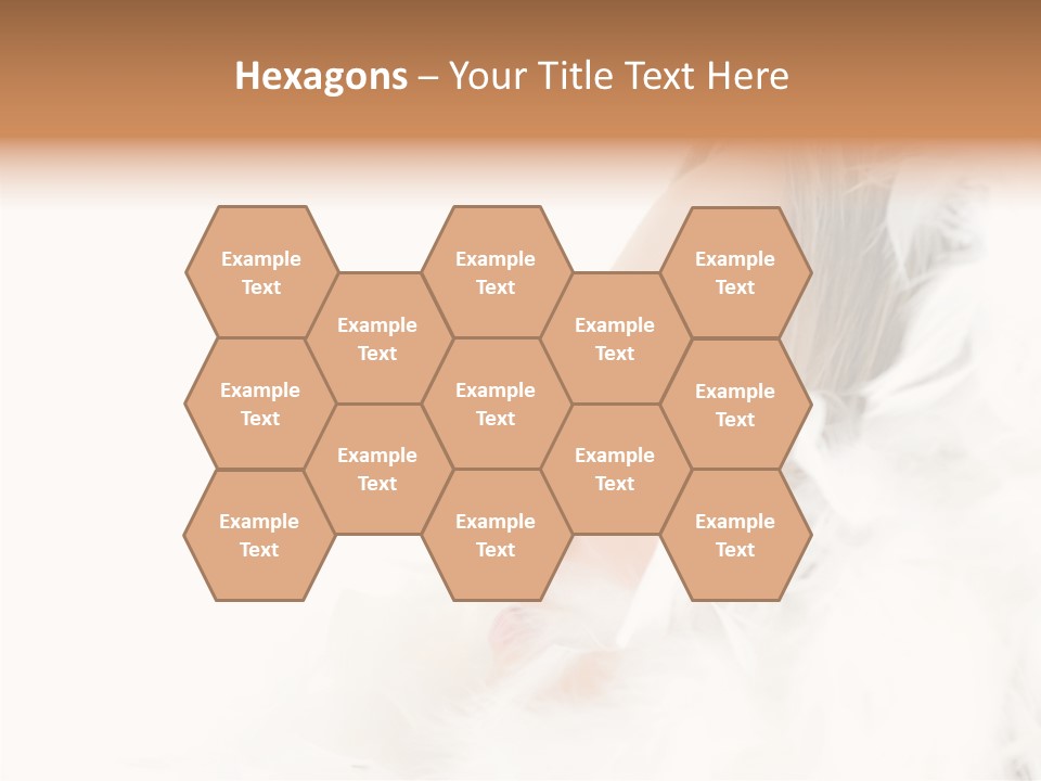 Smiling Face Purity PowerPoint Template