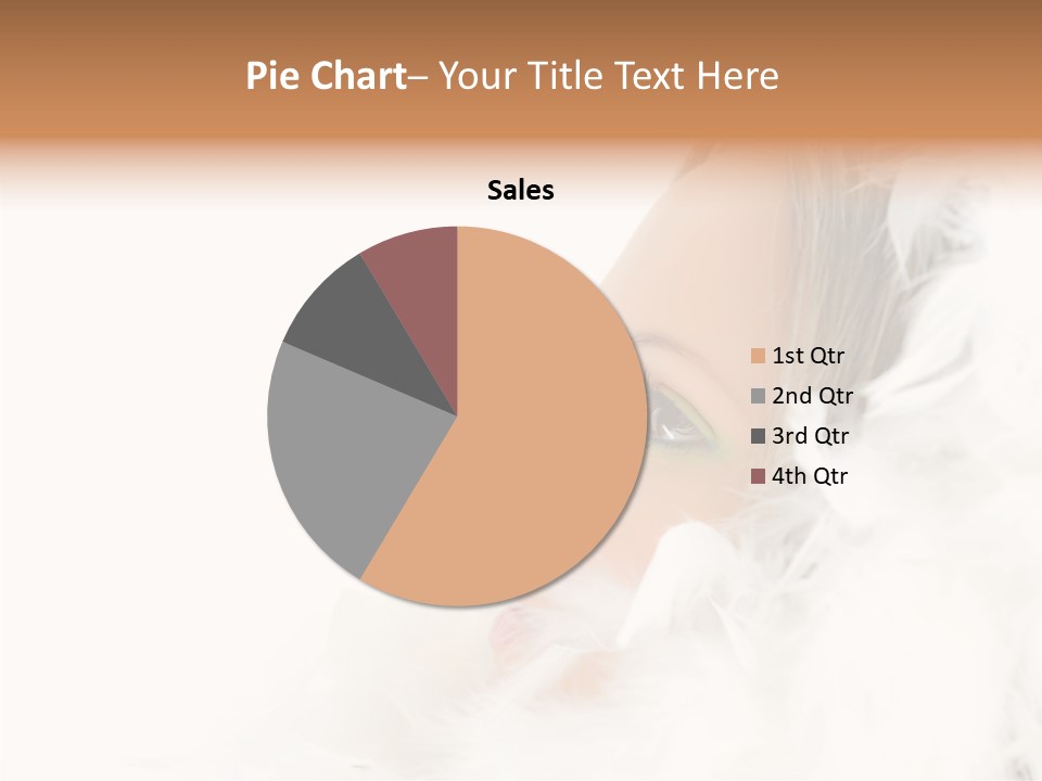 Smiling Face Purity PowerPoint Template