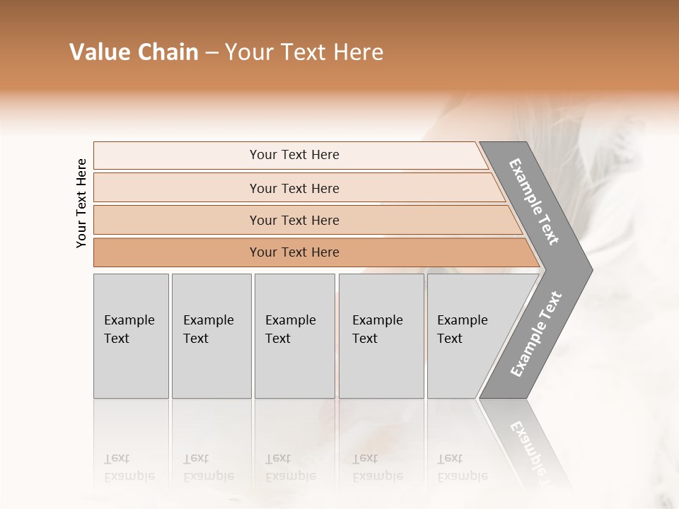 Smiling Face Purity PowerPoint Template