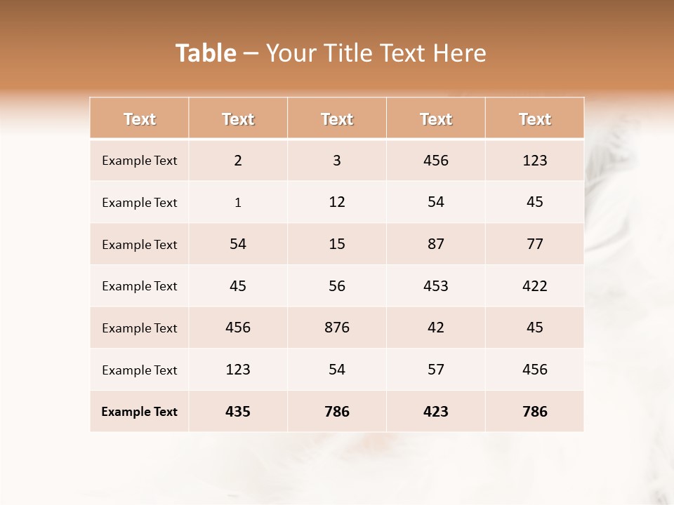 Smiling Face Purity PowerPoint Template