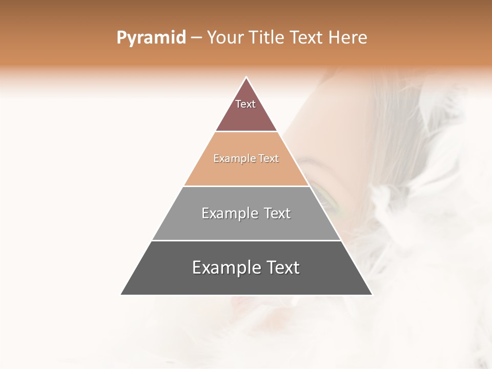 Smiling Face Purity PowerPoint Template