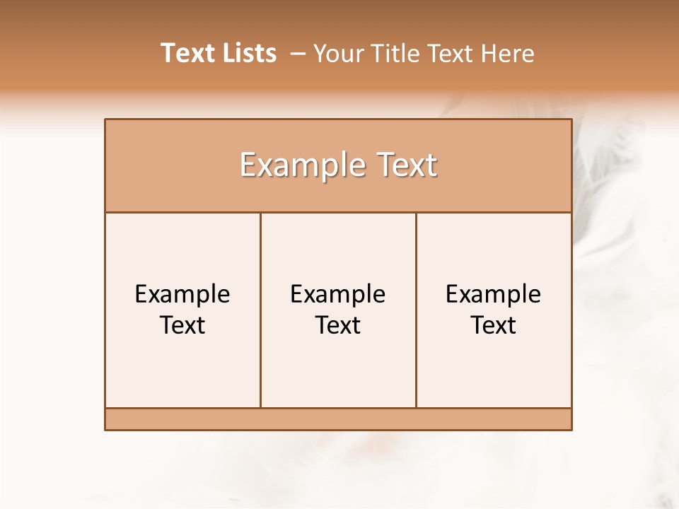 Smiling Face Purity PowerPoint Template