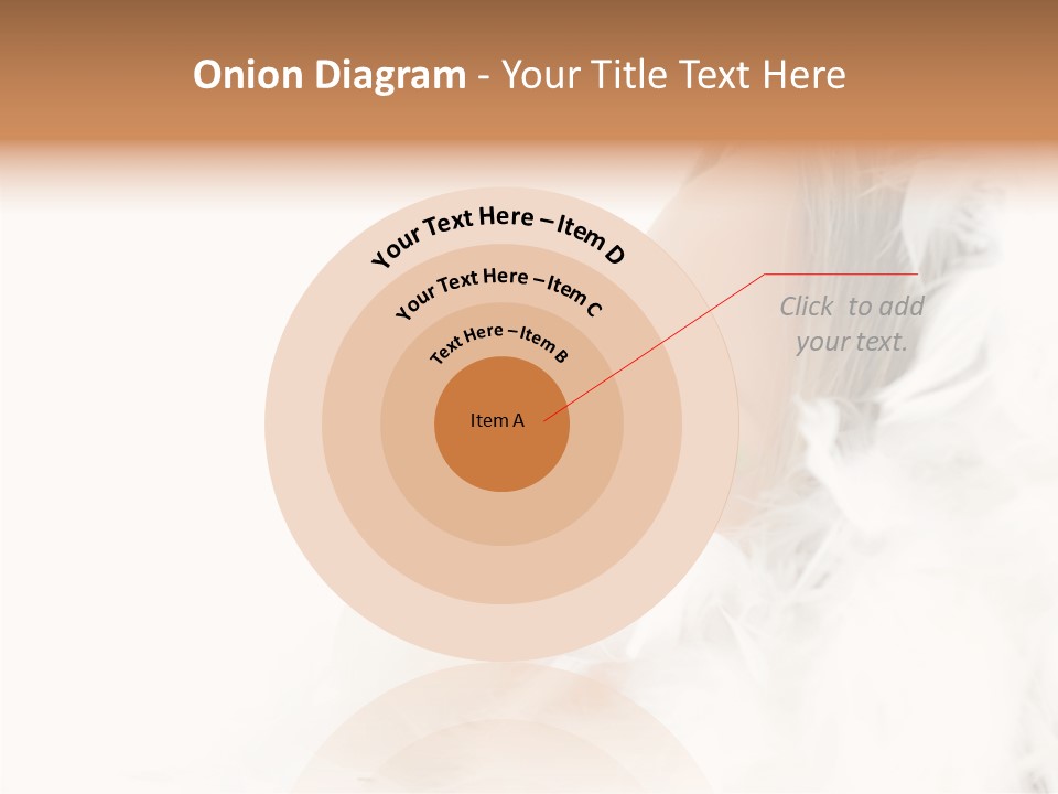Smiling Face Purity PowerPoint Template