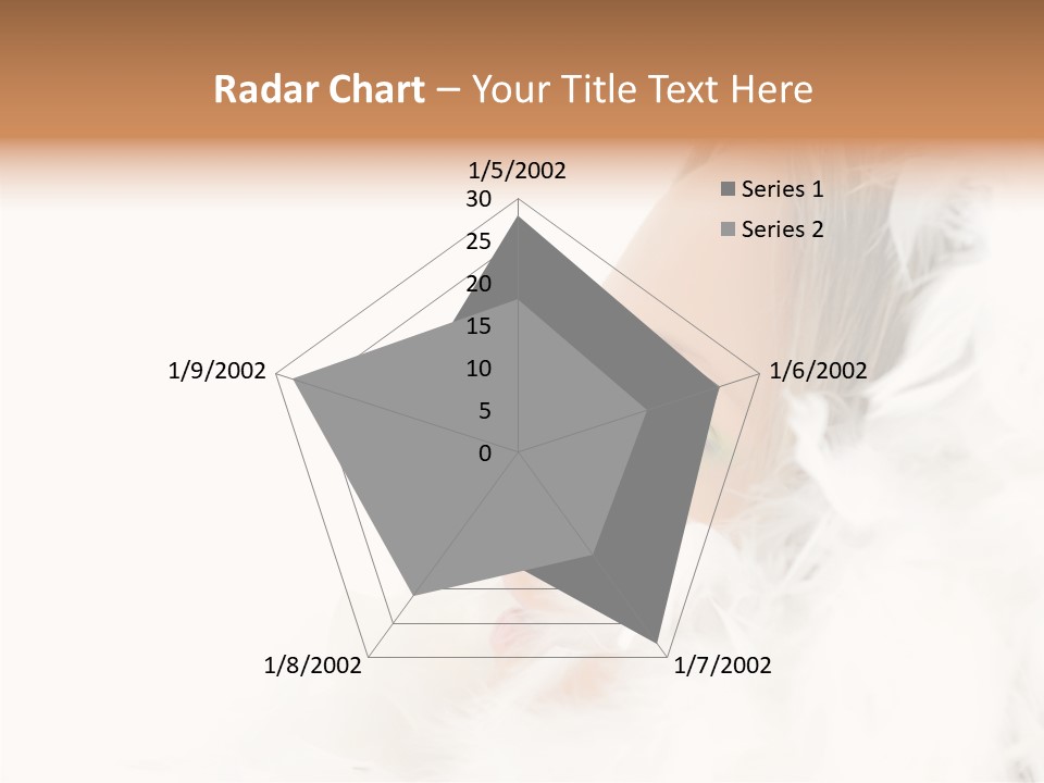 Smiling Face Purity PowerPoint Template