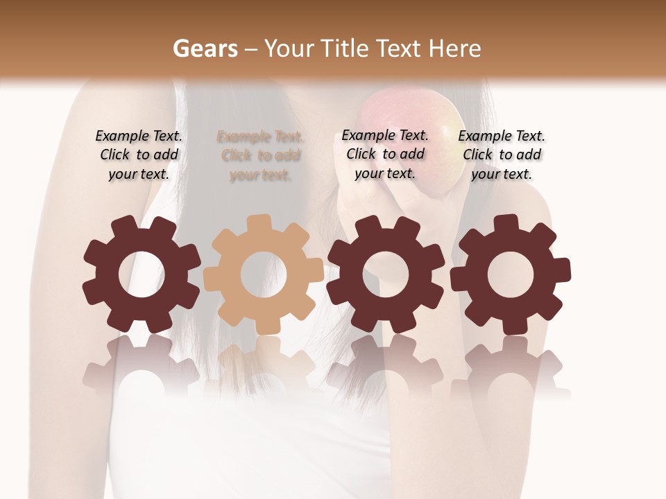 Mouth Vitamins Smile PowerPoint Template