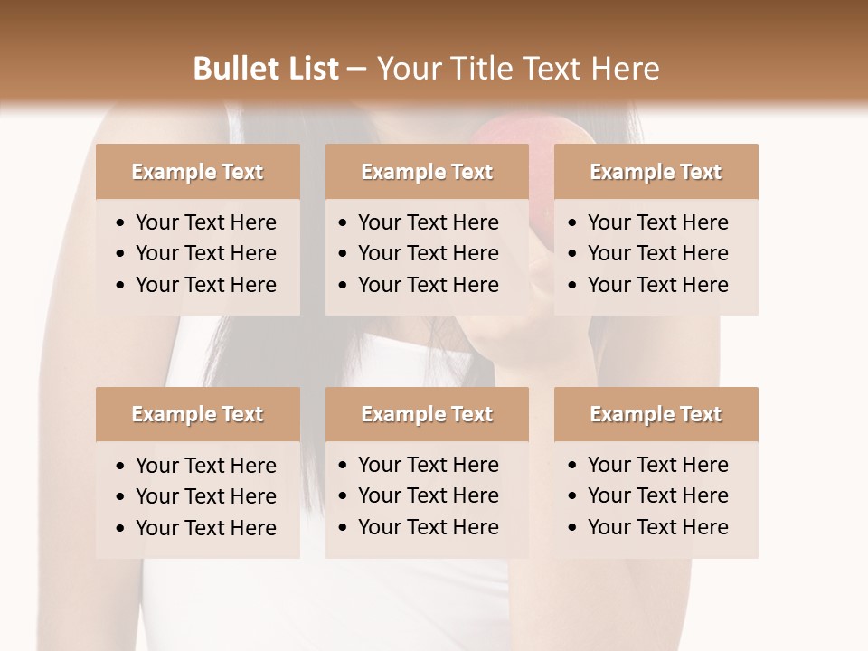 Mouth Vitamins Smile PowerPoint Template