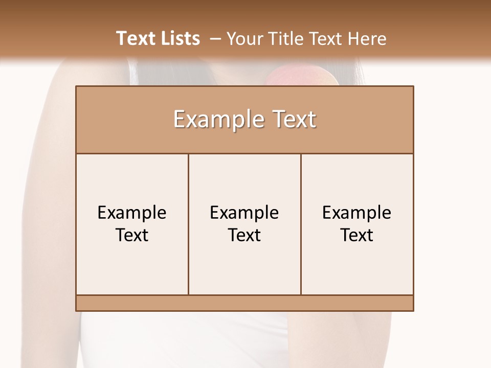 Mouth Vitamins Smile PowerPoint Template