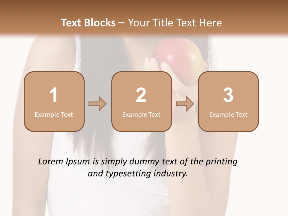 Mouth Vitamins Smile PowerPoint Template