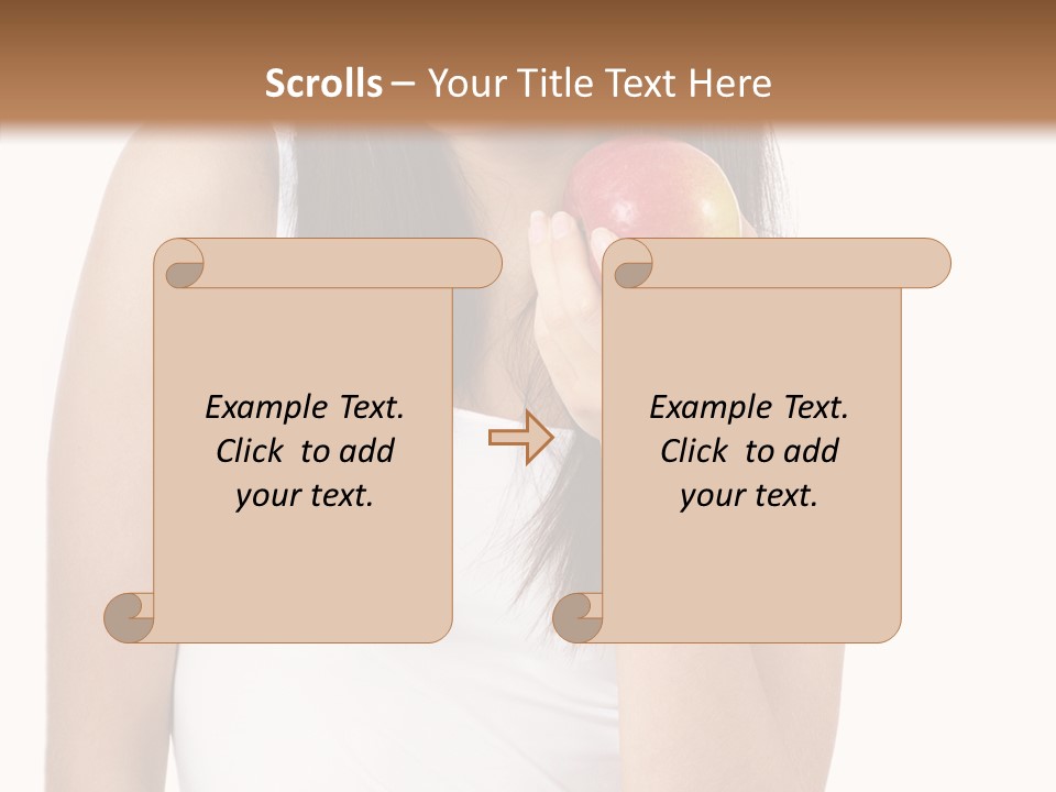 Mouth Vitamins Smile PowerPoint Template