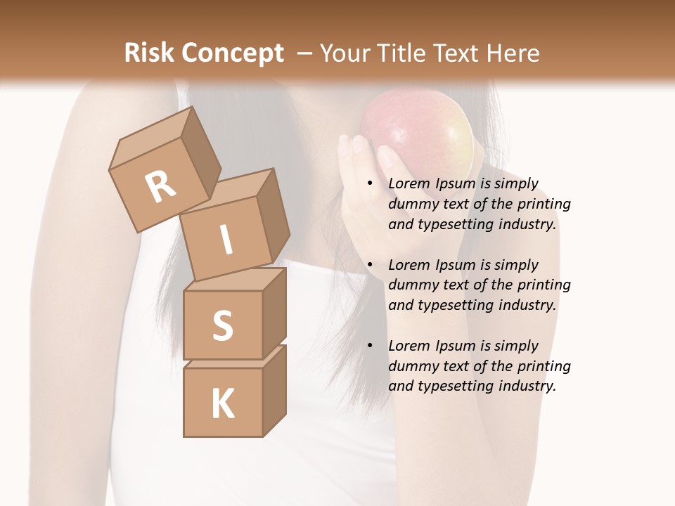 Mouth Vitamins Smile PowerPoint Template