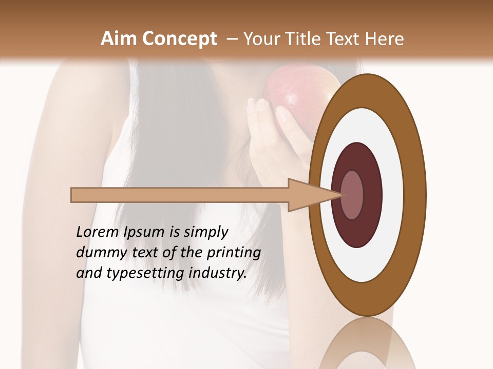 Mouth Vitamins Smile PowerPoint Template