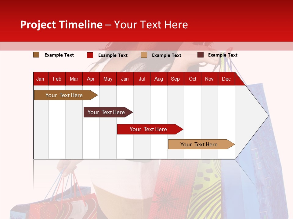 Person White Pretty PowerPoint Template
