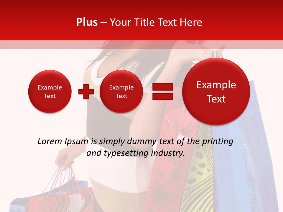 Person White Pretty PowerPoint Template