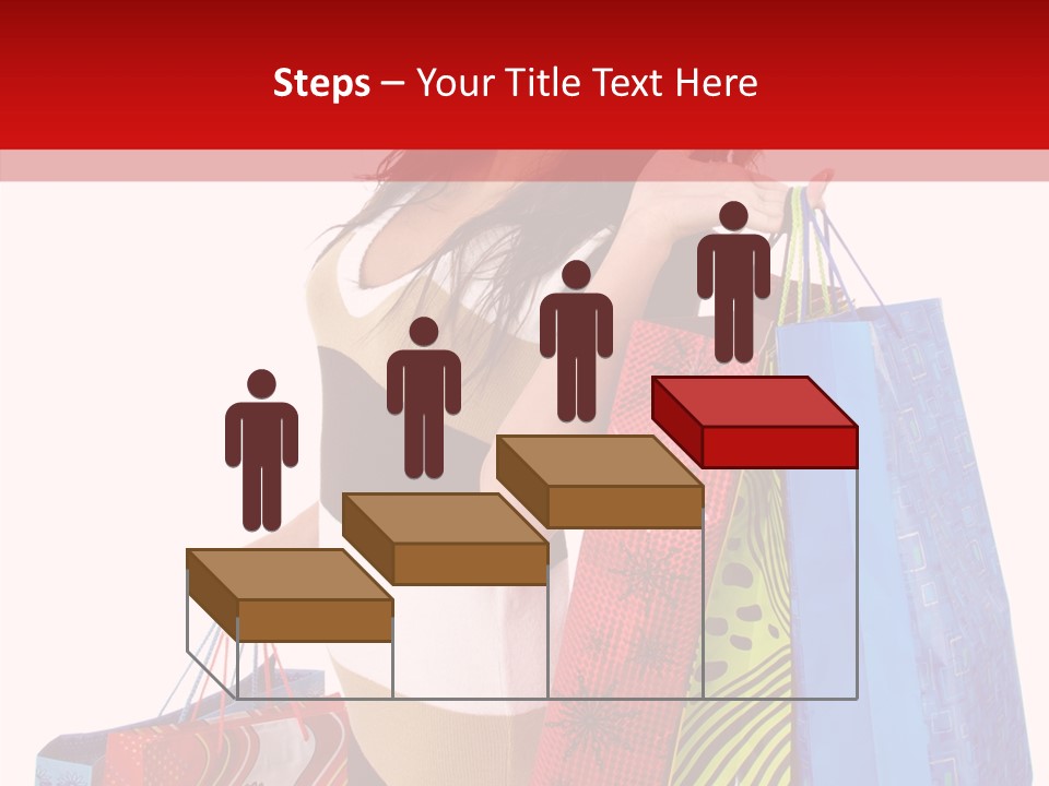 Person White Pretty PowerPoint Template