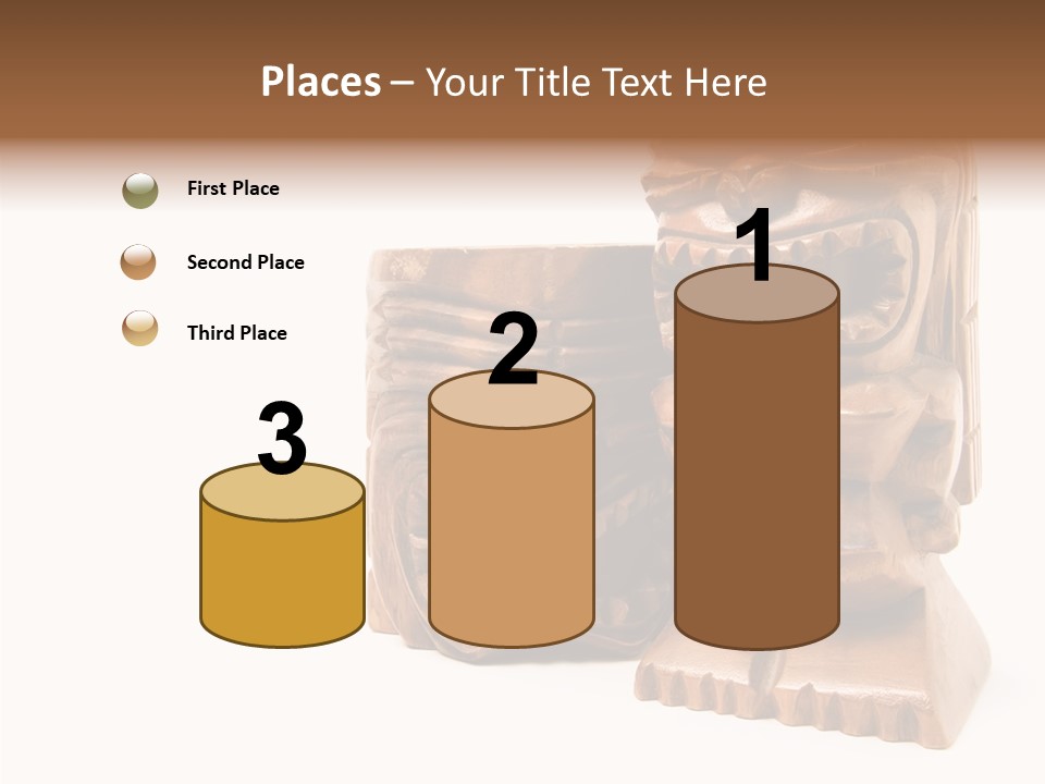 Wooden Pacific Blessing PowerPoint Template