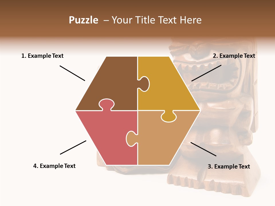 Wooden Pacific Blessing PowerPoint Template