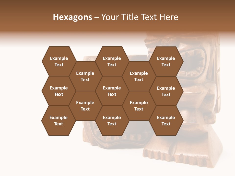 Wooden Pacific Blessing PowerPoint Template