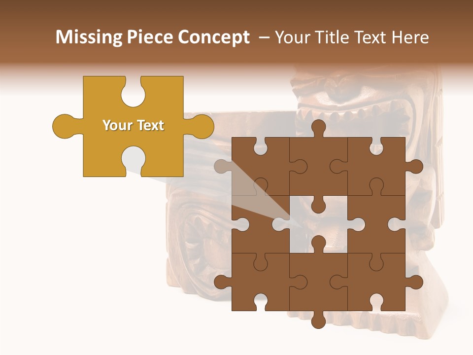 Wooden Pacific Blessing PowerPoint Template