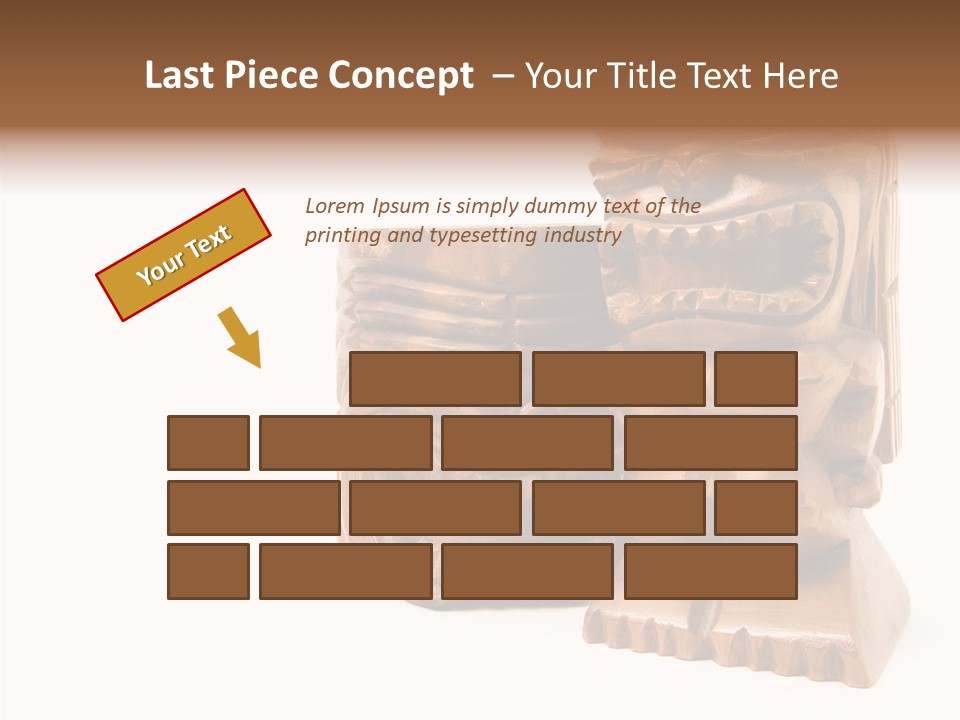 Wooden Pacific Blessing PowerPoint Template