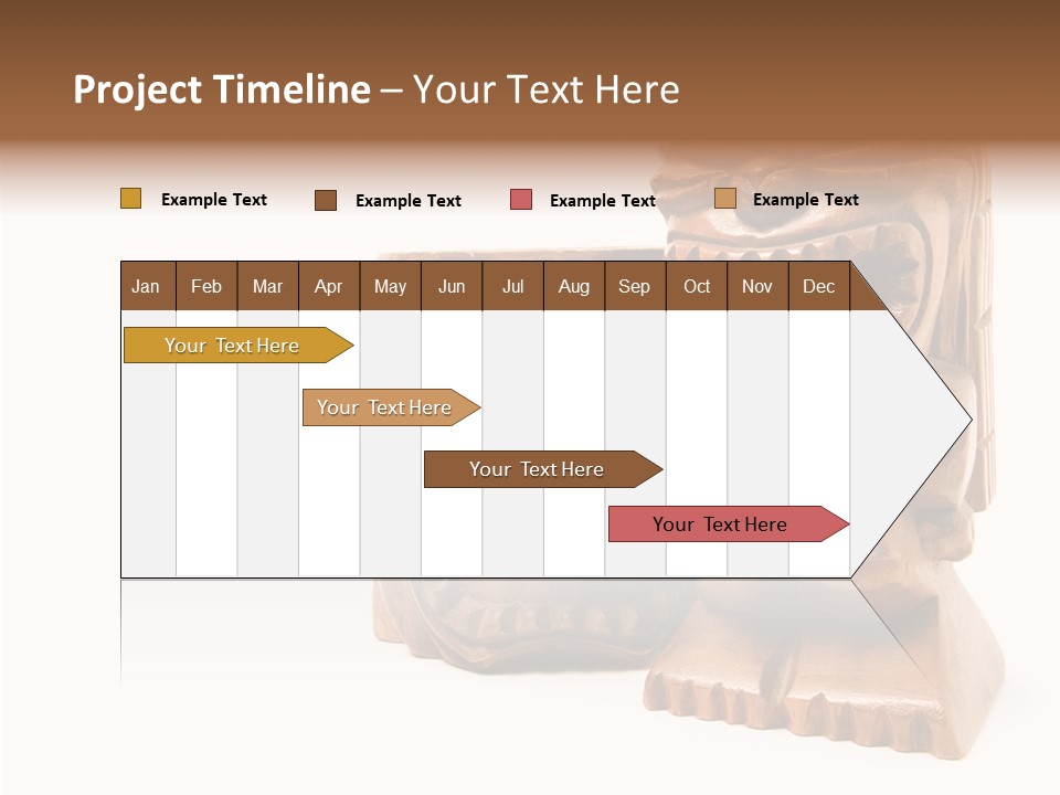 Wooden Pacific Blessing PowerPoint Template