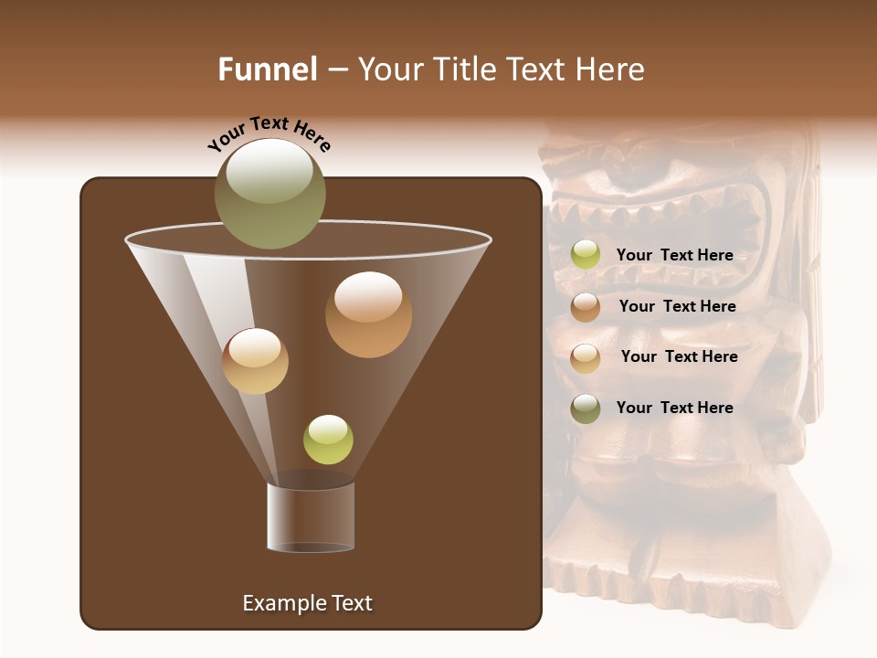 Wooden Pacific Blessing PowerPoint Template