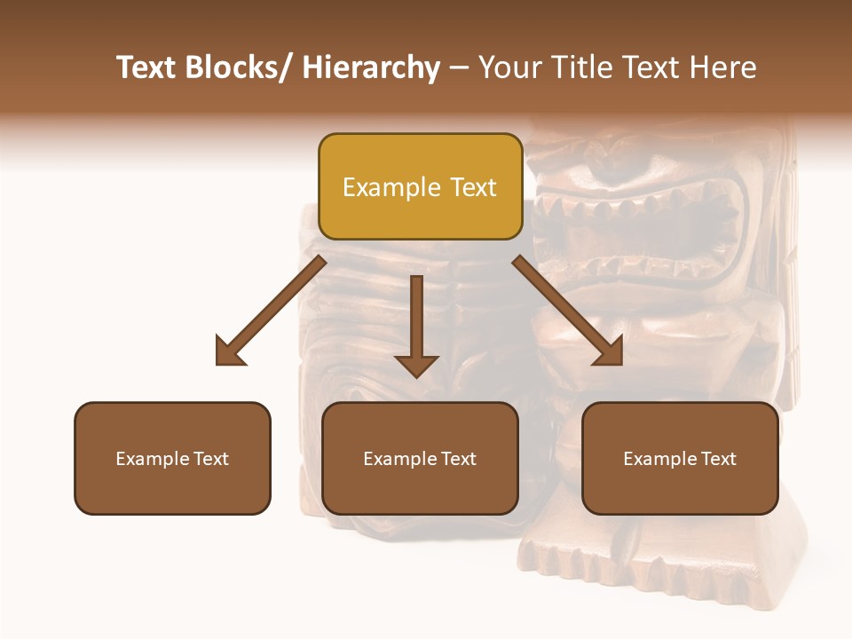 Wooden Pacific Blessing PowerPoint Template