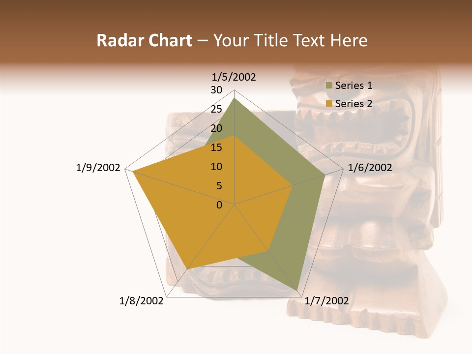 Wooden Pacific Blessing PowerPoint Template