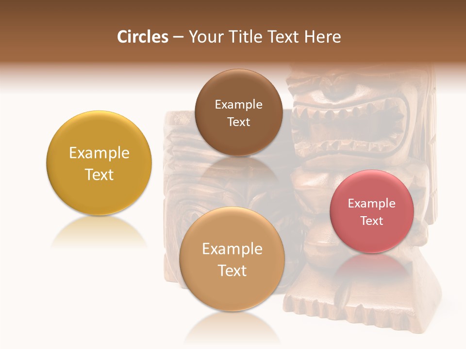 Wooden Pacific Blessing PowerPoint Template